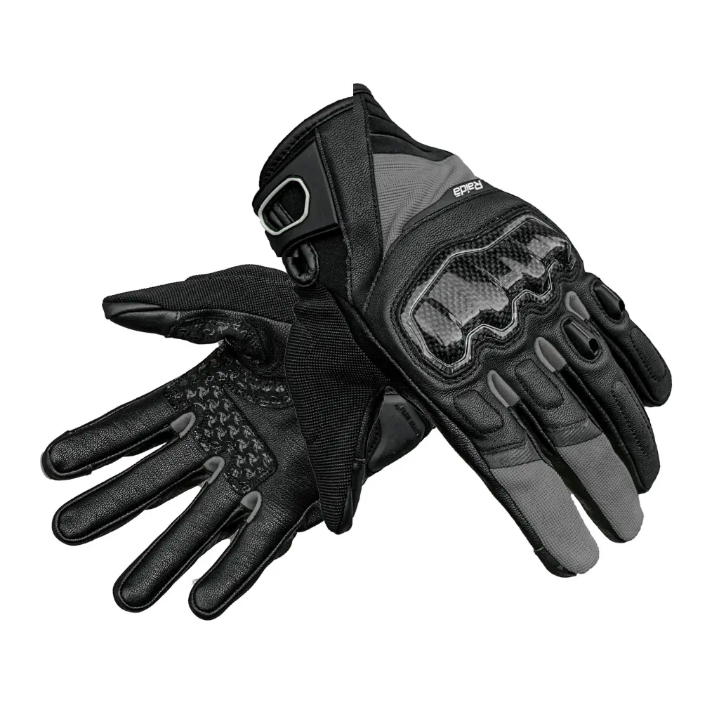 Raida Carbonite Gloves | Grey
