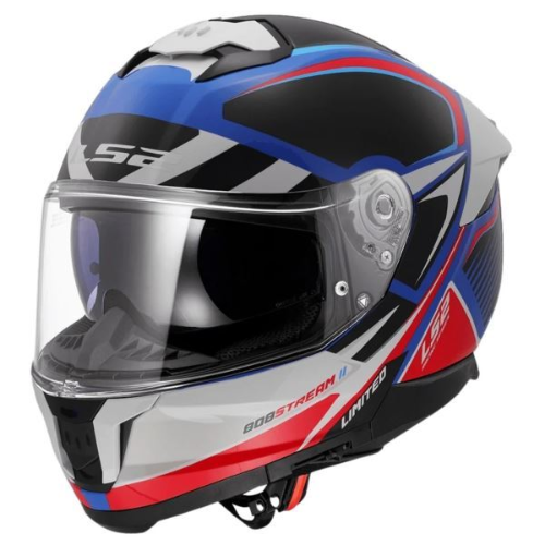 LS2 FF320 Stream II Xtrenta Helmet (Gloss Blue Red)