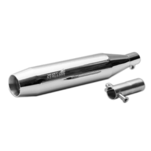 Silver Stallion-Exhaust (Silver) For Honda CB 350 H’ness (Drift)