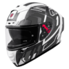 IGN-4 ISS ATOMIXX MAT WHITE WITH GREY HELMET