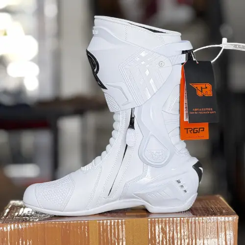 TIGER TR X- ONE PRO BEST RACING BOOT FOR MEN - WHITE - Image 6