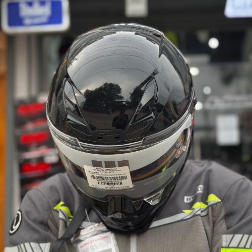 Korda Icon Solid Gloss Black Helmet - Image 13