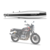 SILVER STALLION FOR ROYAL ENFIELD INTERCEPTOR / GT 650 TWIN