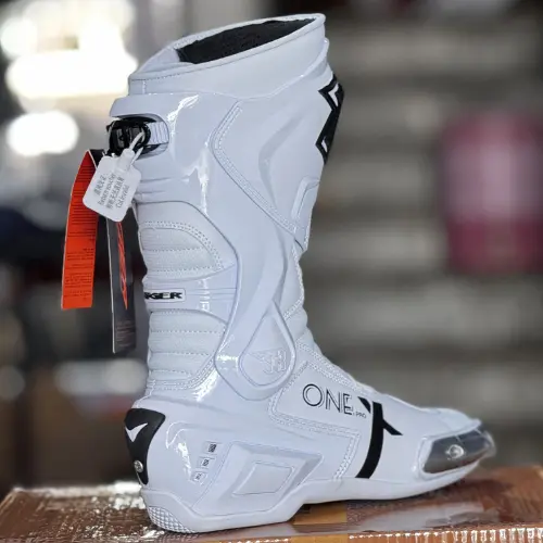 TIGER TR X- ONE PRO BEST RACING BOOT FOR MEN - WHITE - Image 7