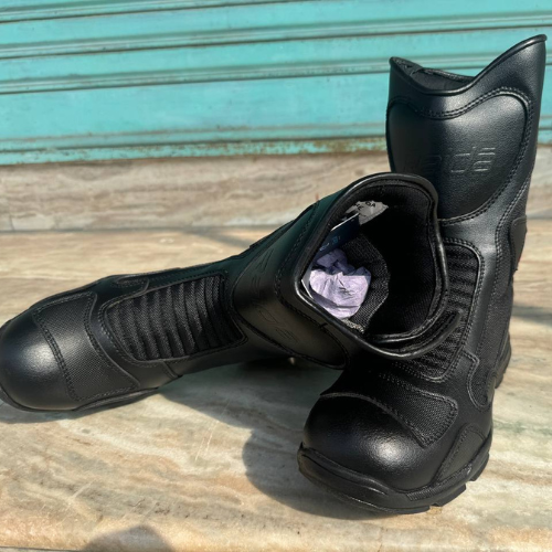Raida Discover Motorcycle Riding Boots Black New - Image 11