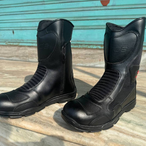 Raida Discover Motorcycle Riding Boots Black New - Image 12