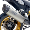 SC PROJECT EXHAUST FOR BMW R 1250 GS (2019 – 2020)ADVENTURE – EURO 4 Adventure Muffler, titanium