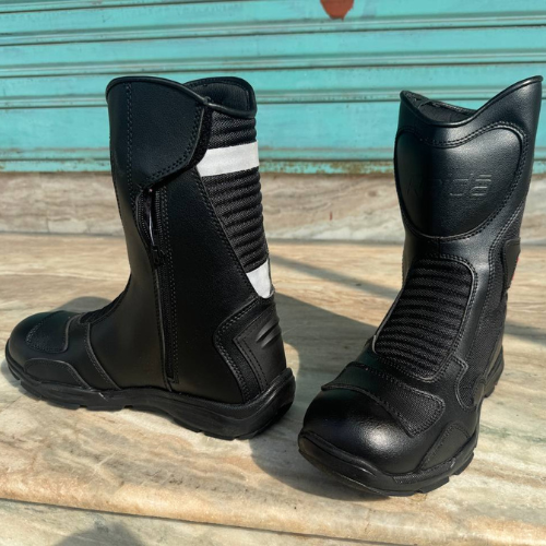 Raida Discover Motorcycle Riding Boots Black New - Image 13