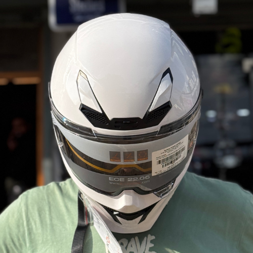 Korda Icon Solid Gloss White Helmet - Image 7