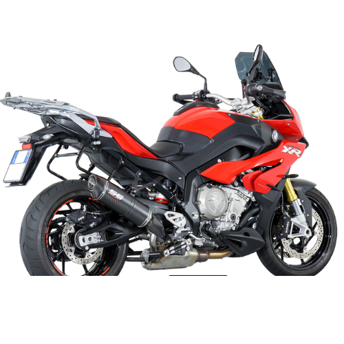 SC PROJECT EXHAUST FOR BMW S 1000 XR (2017 – 2019) Oval Carbon Fiber Muffler, high position - Image 2