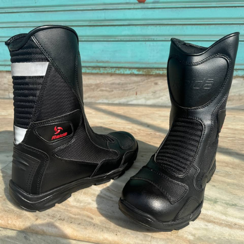 Raida Discover Motorcycle Riding Boots Black New - Image 14