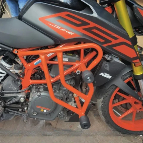 Economy Cross Crash Guard with Nylon(Round) Leg Guard/Crash Guard for KTM 250/390 Economy Cross Crash Guard with Nylon(Round) Leg Guard/Crash Guard for KTM 250/390 Economy Cross Crash Guard with Nylon(Round) Leg Guard/Crash Guard for KTM 250/390 - Image 2