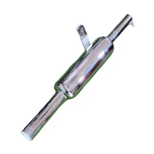 HK Indore without Plate-Chrome Exhaust for Royal Enfield BS6