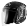 VEGA Lark Victor Helmet - Black -Grey