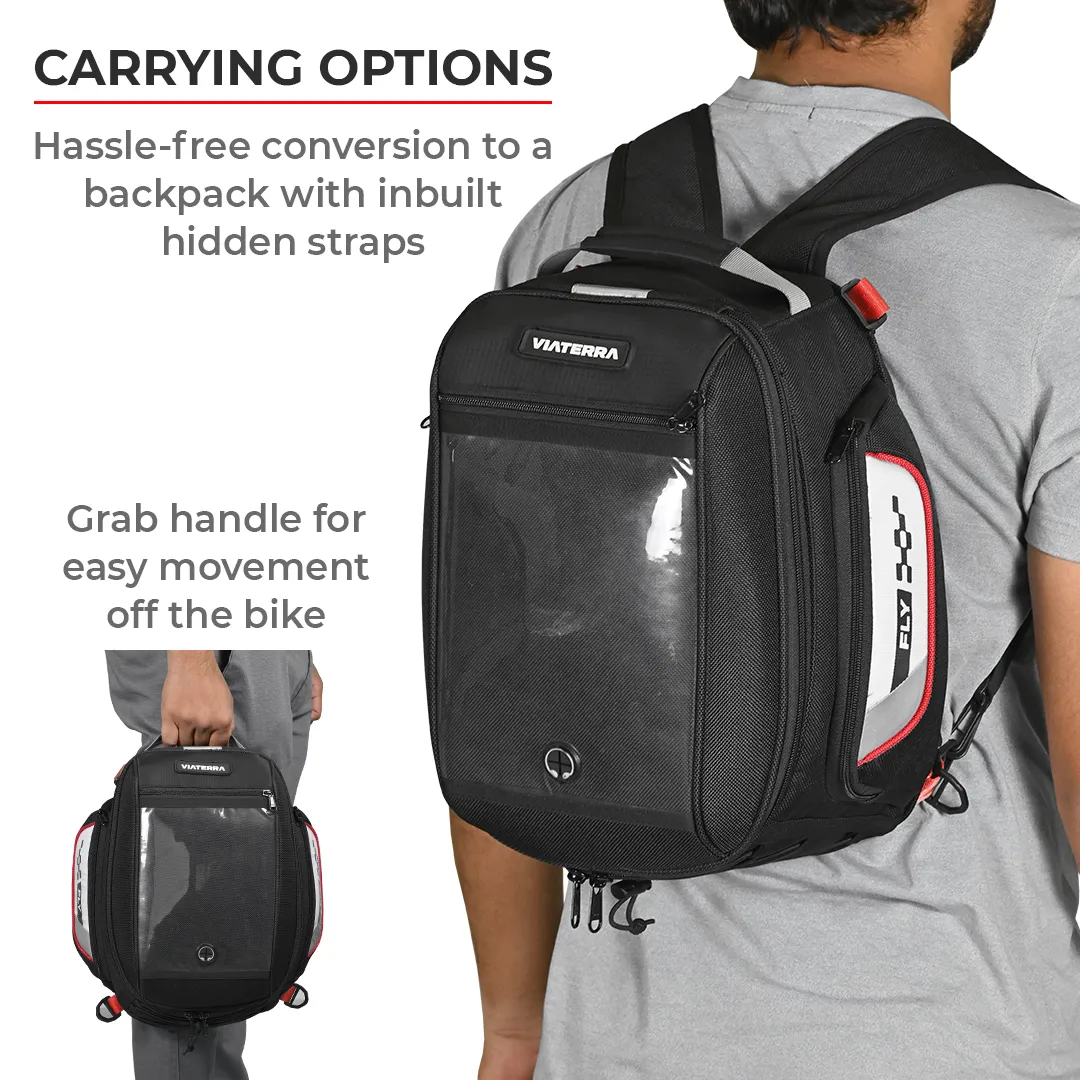 VIATERRA FLY MAGNETIC - MOTORCYCLE TANK BAG (MAGNET BASED) - Image 20