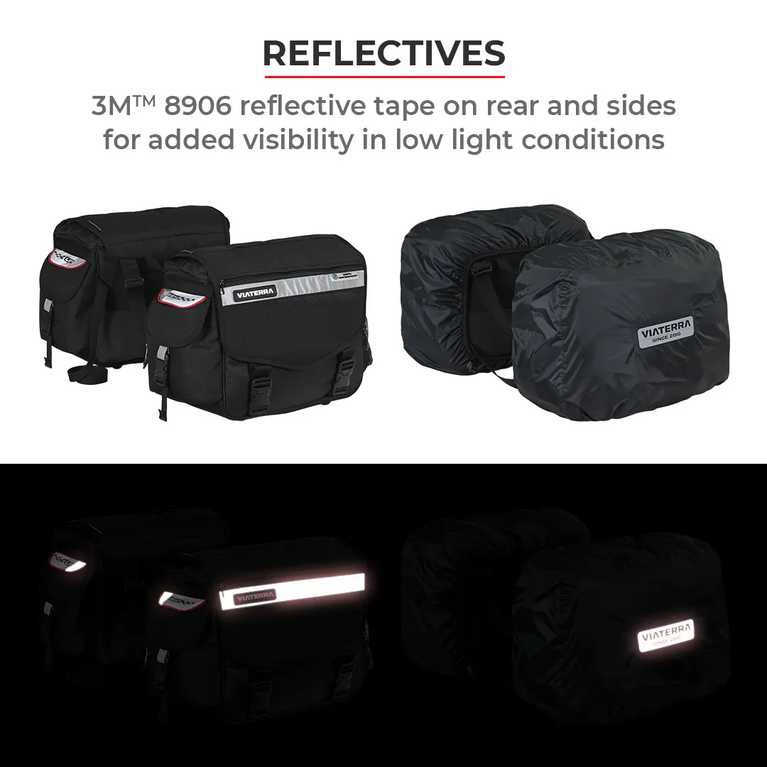 VIATERRA LEH - 100% WATERPROOF MOTORCYCLE SADDLEBAGS - Image 12
