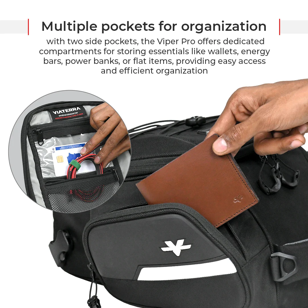 ViaTerra Viper Pro - Motorcycle Tank Bag (Universal) - Image 9