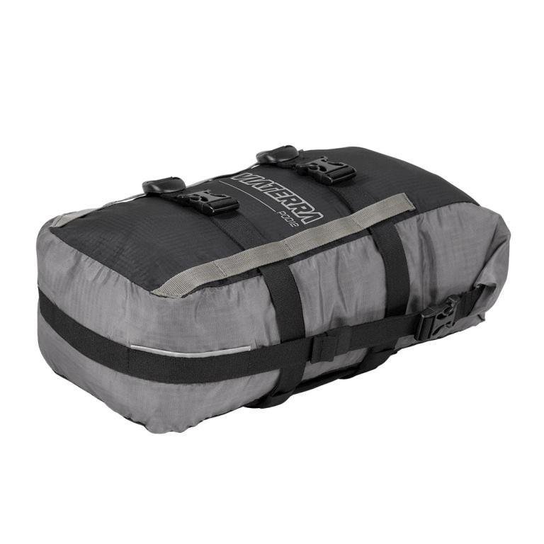 Viaterra Pod – 100% Waterproof Motorcycle Tail Bag – Grey - Image 2