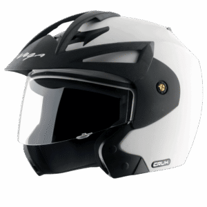 VEGA  Crux Open Face Helmet - White