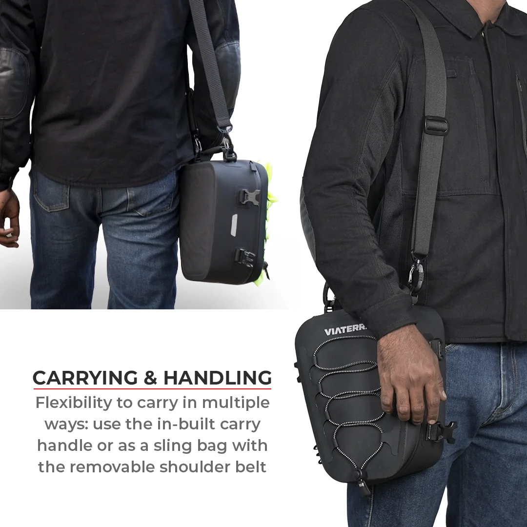 VIATERRA 100% Waterproof Tail/Seat Bag 6L (Universal) - Image 13