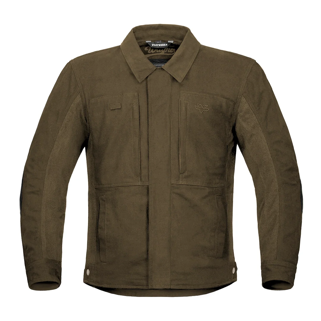 Viaterra WAYNE – URBAN RIDING JACKET - Khaki - Image 12