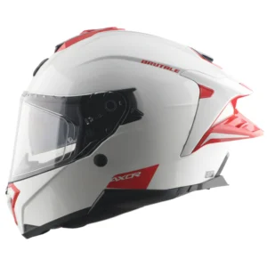 Axor Brutale Corsa Dual Spoiler Helmet - WHITE RED