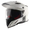 AXOR X-CROSS DUAL-VISOR WHITE HELMET FOR MAN AND WOMAN