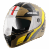 VEGA Ryker D/V Wingman Helmet- Dull-Desert-Storm-Neon-Yellow