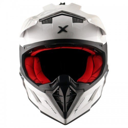 AXOR AXOR X-CROSS SINGLE COLOUR HELMET WHITE - Image 3