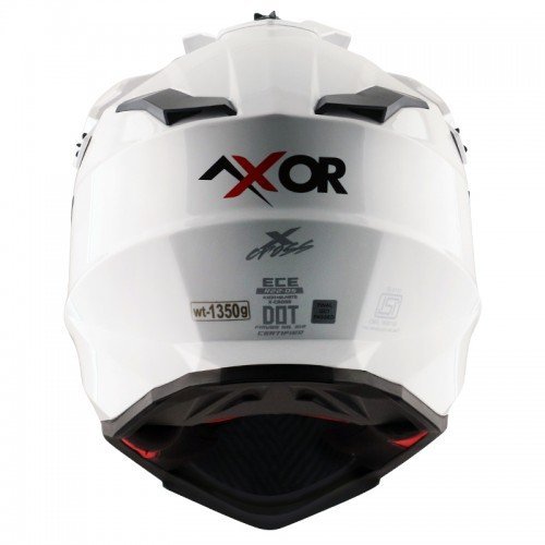 AXOR AXOR X-CROSS SINGLE COLOUR HELMET WHITE - Image 6
