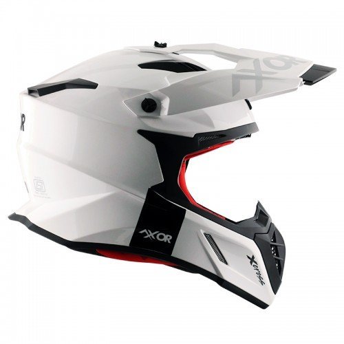 AXOR AXOR X-CROSS SINGLE COLOUR HELMET WHITE - Image 8