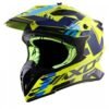 AXOR AXOR X-CROSS X1 HELMET NEON YELLOW BLUE