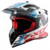 AXOR AXOR X-CROSS X1 HELMET WHITE RED