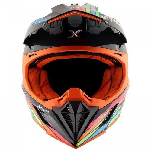 AXOR AXOR X-CROSS X2 HELMET BLACK GREY - Image 3