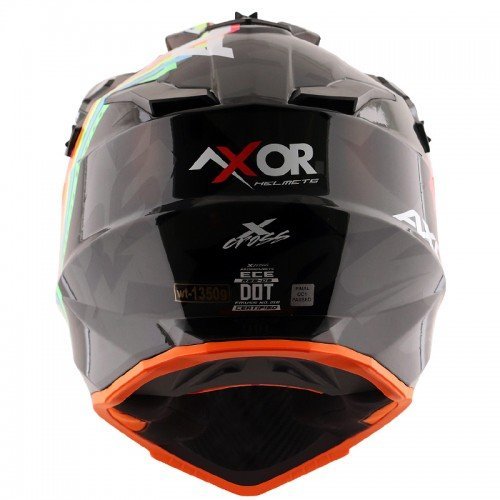AXOR AXOR X-CROSS X2 HELMET BLACK GREY - Image 6