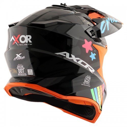 AXOR AXOR X-CROSS X2 HELMET BLACK GREY - Image 7