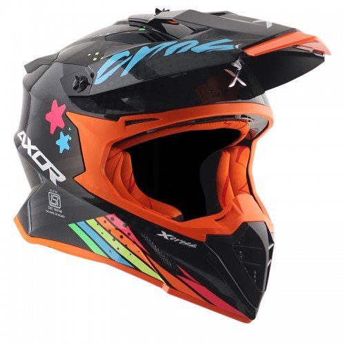 AXOR AXOR X-CROSS X2 HELMET BLACK GREY - Image 9
