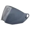 Grey smoke-tinted replacement visor for Axor X-Cross dual-sport motorcycle helmets.