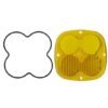Baja Designs - XL Light Pod Replacement Lens Kit Universal – Driving Combo – Amber