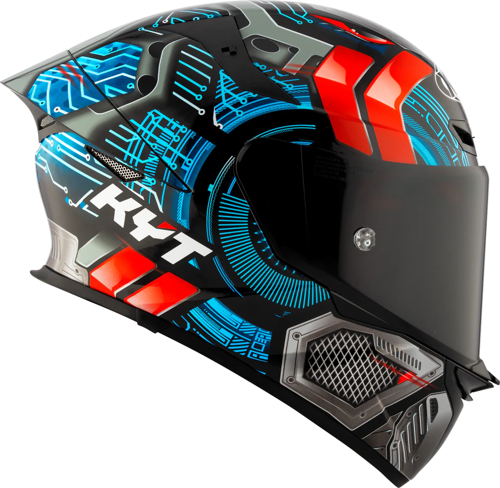 KYT TT Revo Synchrotron Gloss Helmet - Image 2