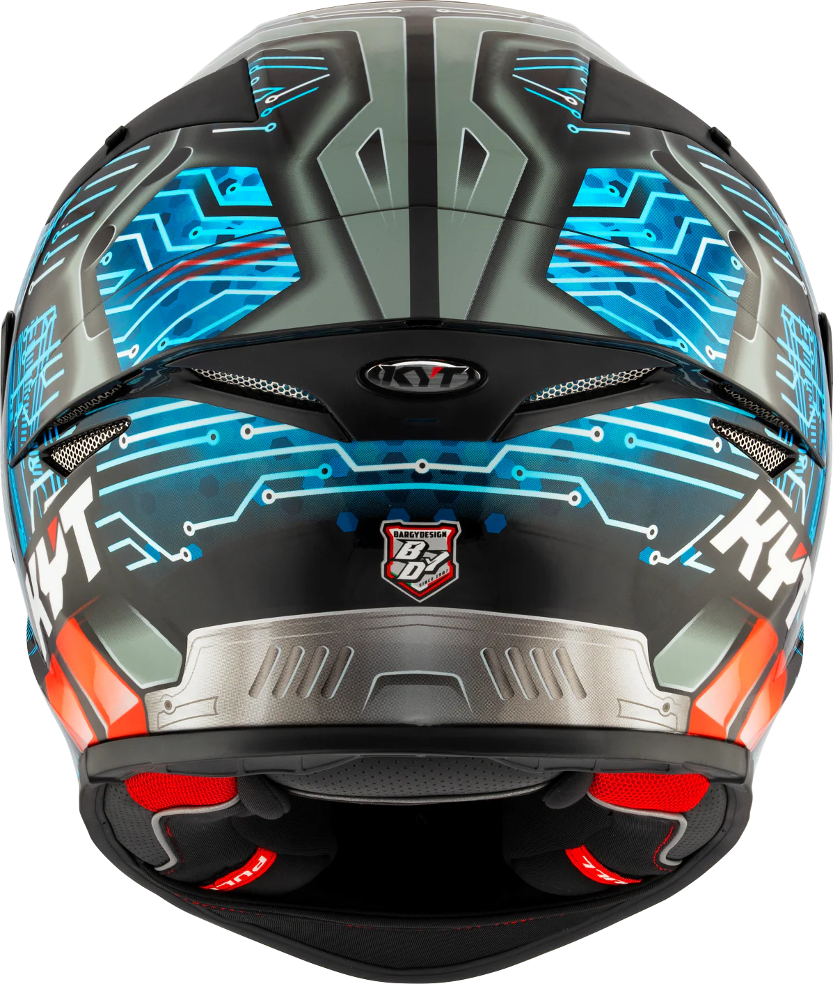 KYT TT Revo Synchrotron Gloss Helmet - Image 8