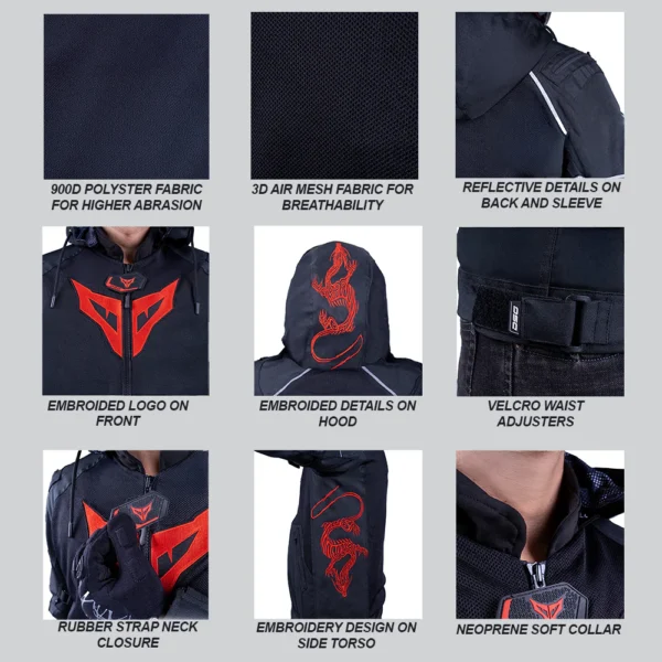 DSG Yakuza Motorcycle Riding Jacket