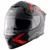 VEGA Zap DV Explore Helmet -Black-Red