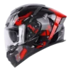IGN-4 GOOS GLOSSY BLACK WITH RED HELMET