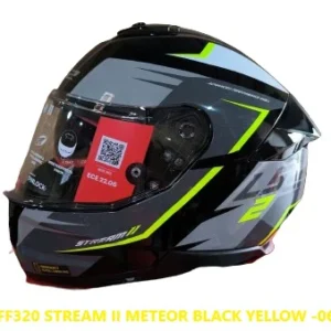 LS2 FF320 STREAM II METEOR BLACK YELLOW