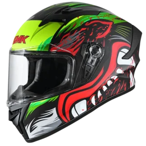 SMK STELLAR-ANIMAL MA234-MATT FULL FACE HELMET