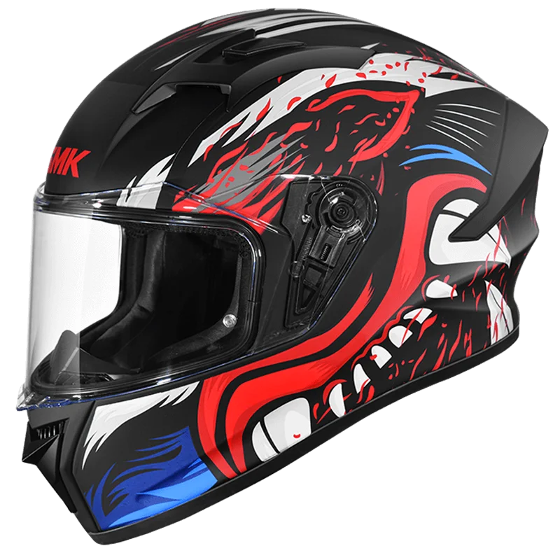 SMK STELLAR-ANIMAL MA231-MATT FULL FACE HELMET