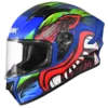 SMK STELLAR-ANIMAL MA538-MATT FULL FACE HELMET