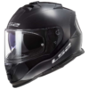 LS2 HELMET FF800 STORM II SOLID MATT BLACK -06