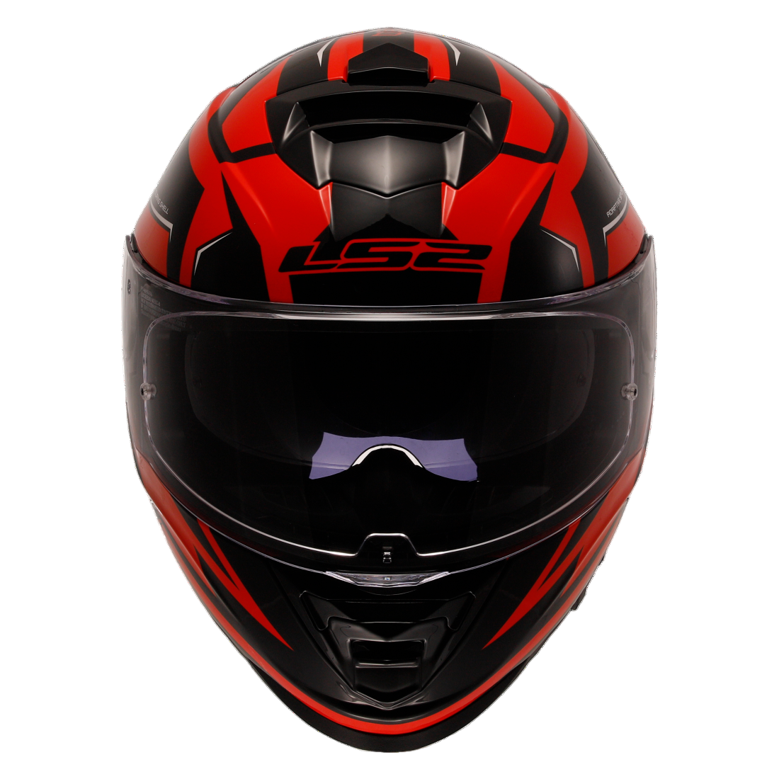 LS2 HELMET FF800 STORM II ATOMIK BLACK RED-06 - Image 4